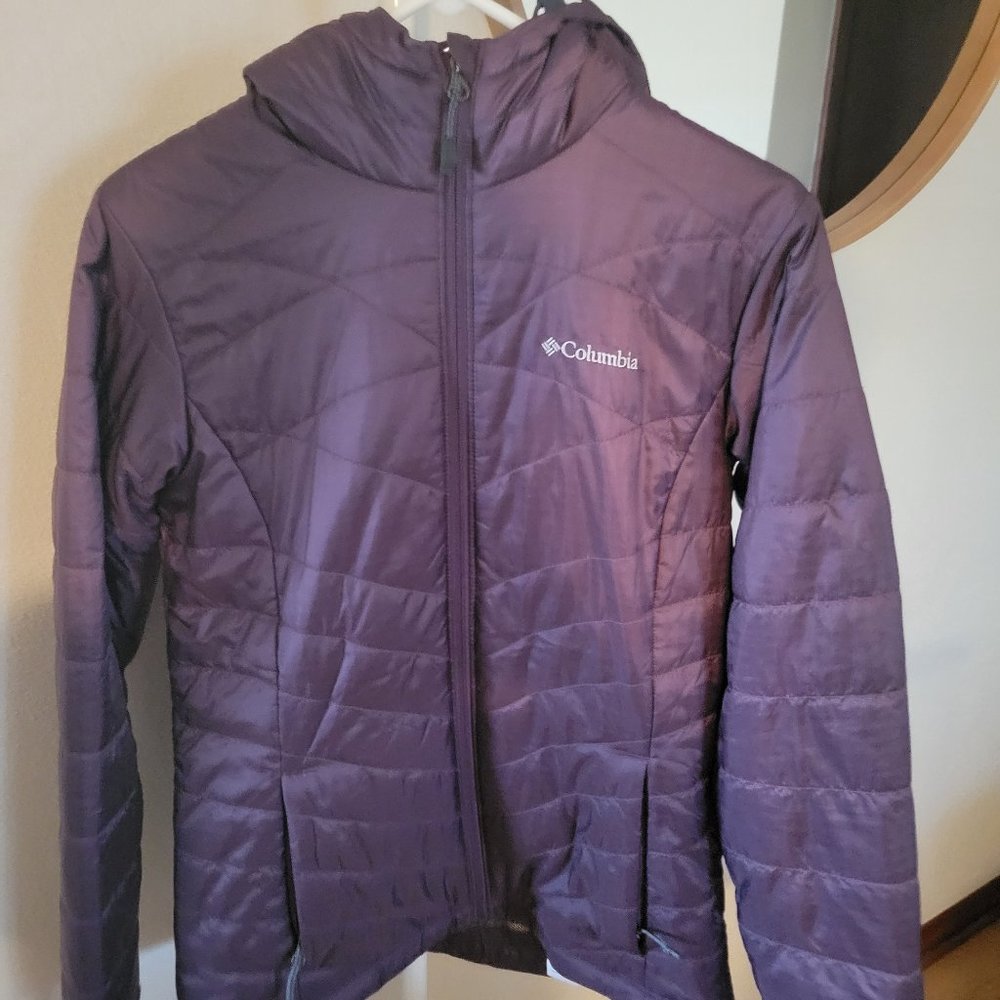Columbia Omni Heat Jacket Purple Size S